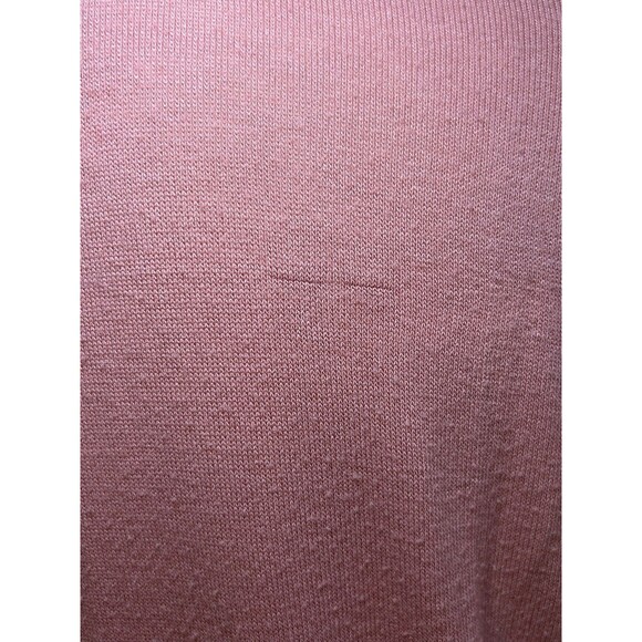 ZENANA Long Knit Cardigan Sweater with Pockets and Snap Buttons Pink XL - Picture 6 of 10